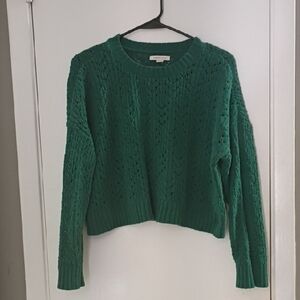 American Eagle Outfitters Emerald Crew Neck Sweater